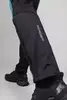 Мужские тренировочные лыжные брюки Nordski Hybrid Warm light blue-black - 8