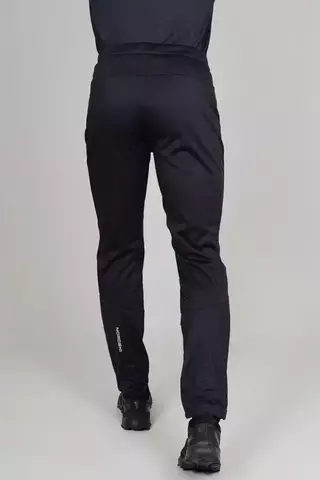 Мужские тренировочные лыжные брюки Nordski Hybrid Warm light blue-black
