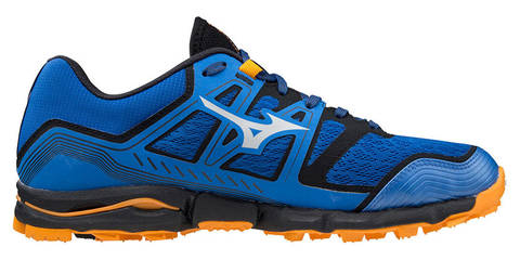 Mizuno Wave Hayate 6 кроссовки для бега мужские синие-оранжевые