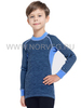 Термобелье для мальчика Norveg Climate Control Blue рубашка - 1