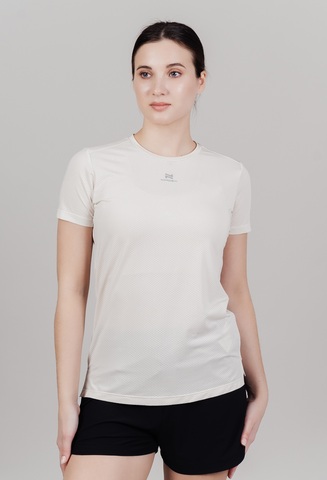 Женская спортивная футболка Nordski Motion beige