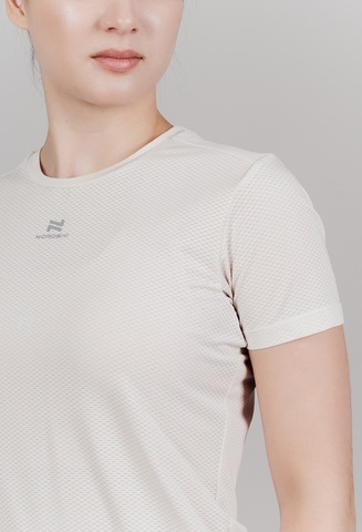 Женская спортивная футболка Nordski Motion beige