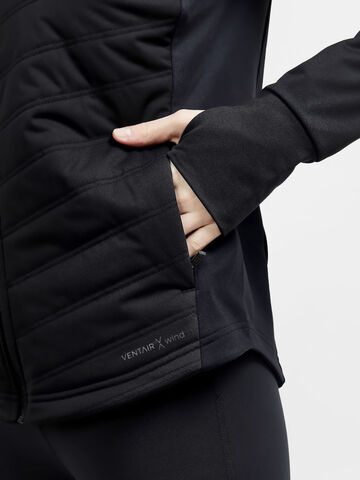 Женская тренировочная куртка Craft ADV Charge Warm черный