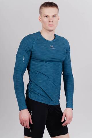 Nordski Pro футболка тренировочная мужская с длинным рукавом emerald
