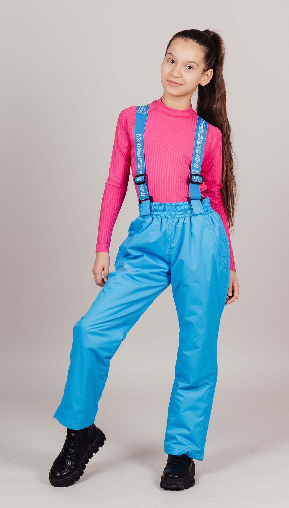 Подростковые зимние лыжные брюки Nordski Jr Active - 2