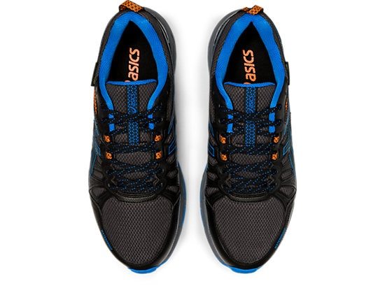 Asics Gel Venture 7 Wp кроссовки-внедорожники для бега мужские черные-синие - 4