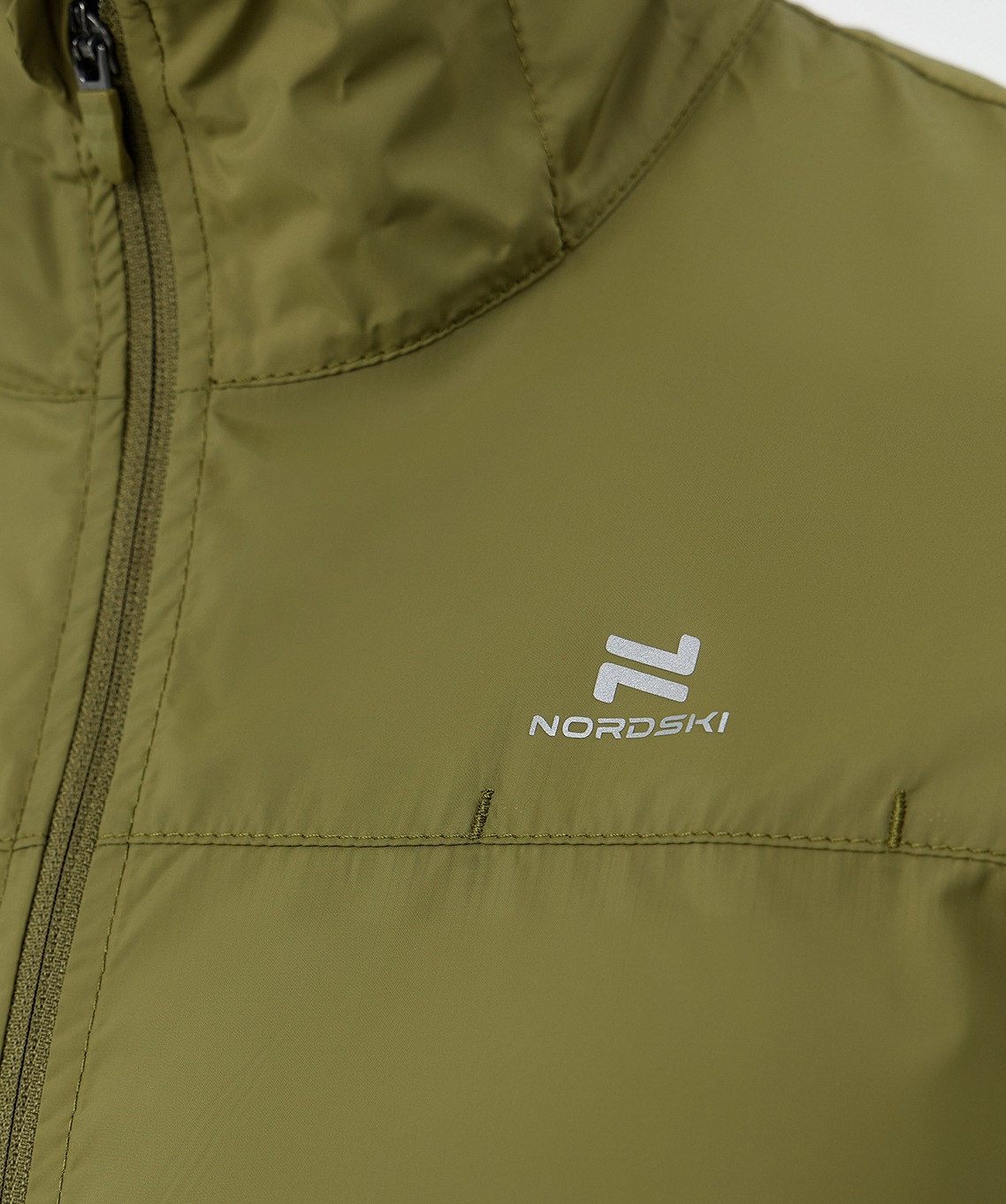 Мужская беговая ветровка Nordski Rain olive - 6