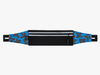 Поясная сумка для бега Enklepp Run Belt 365 trap-black flowers-blue - 1