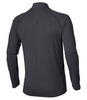 ASICS LS 1/2 ZIP JERSEY  мужская беговая рубашка серая - 2
