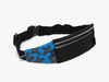 Поясная сумка для бега Enklepp Run Belt 365 trap-black flowers-blue - 2
