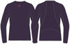 Женское термобелье рубашка с ветрозащитой Noname WS Arctos 24 purple - 3