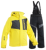 8848 ALTITUDE NEW LAND SCRAMBLER детский горнолыжный костюм желто-черный - 4
