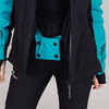 Женская горнолыжная куртка Nordski Lavin black-malachite - 10