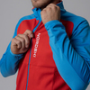 Nordski Premium разминочный лыжный костюм мужской red-blue - 5