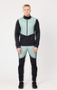 Мужская куртка для лыж и бега зимой Nordski Hybrid Pro black-ice mint - 9