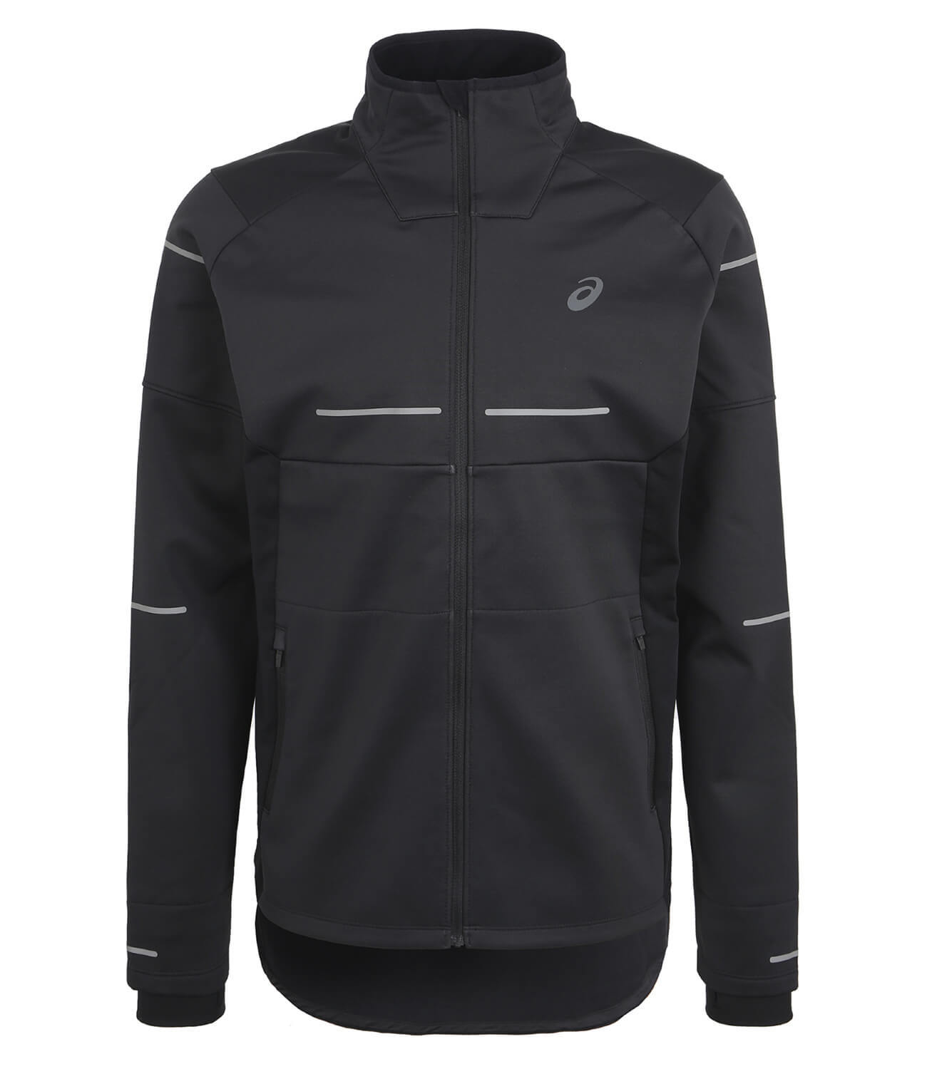 Asics Lite Show Winter куртка ветрозащитная мужская черная