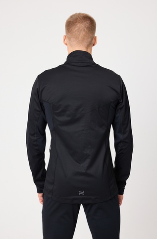 Мужская куртка для лыж и бега зимой Nordski Hybrid Pro black-ice mint