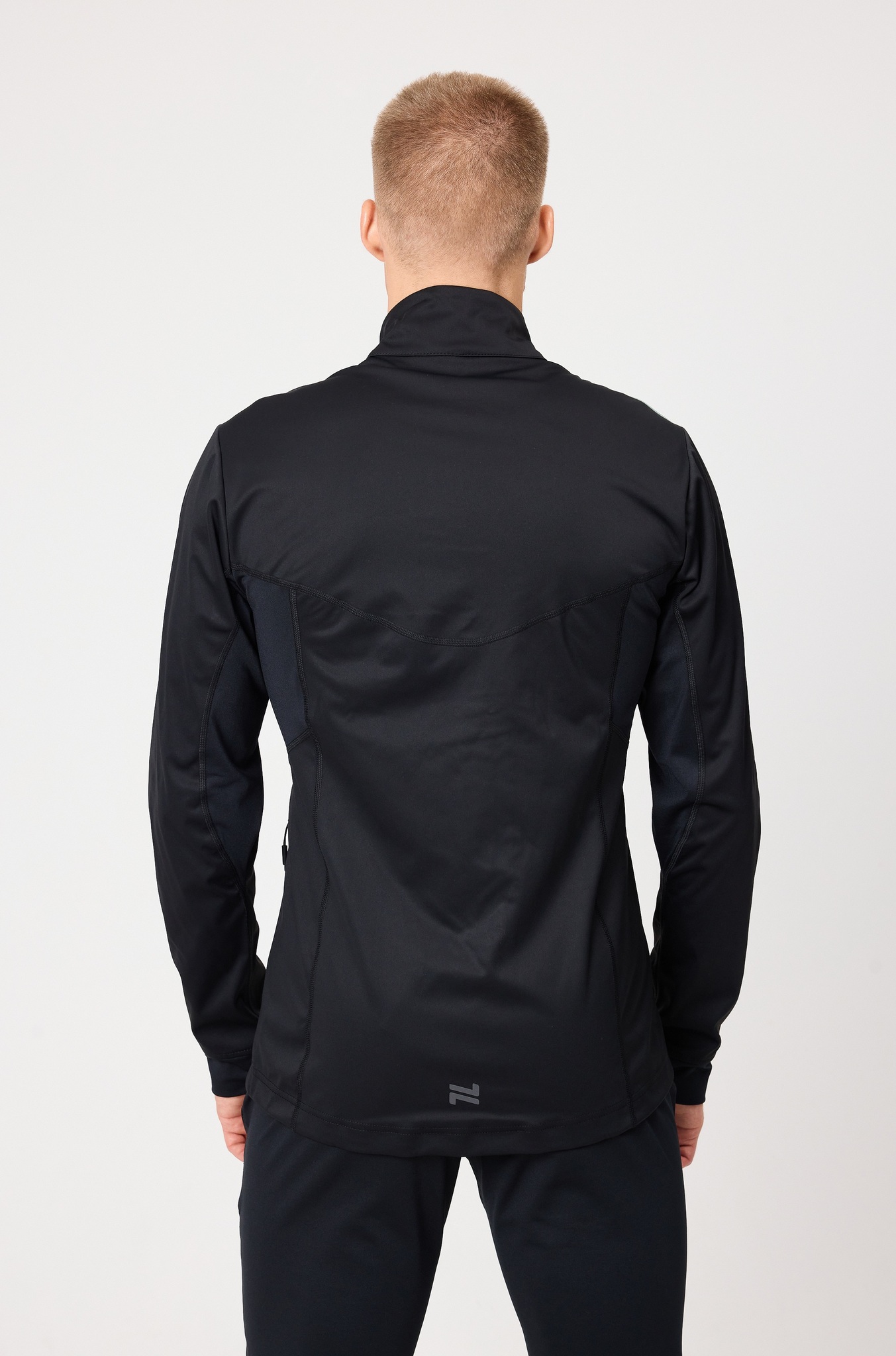 Мужская куртка для лыж и бега зимой Nordski Hybrid Pro black-ice mint - 4