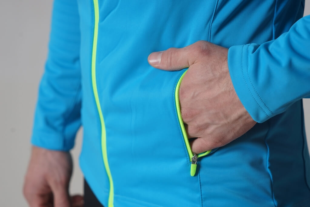 Nordski Elite разминочная куртка мужская blue - 4