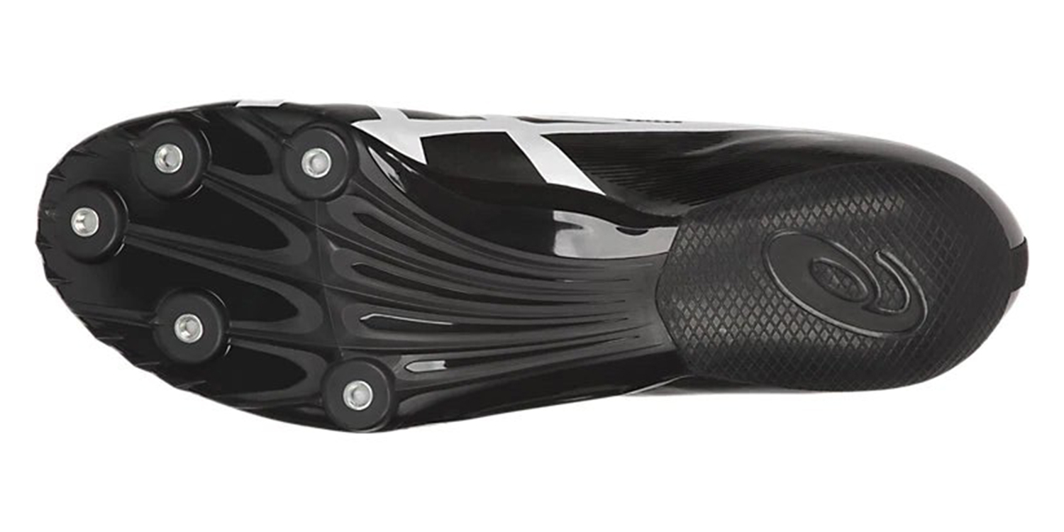Asics Hyper Sprint 7 легкоатлетические шиповки для спринта черные (Расродажа) - 4