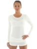 Термобелье женское Brubeck Comfort Wool рубашка белая - 1