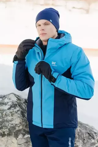 Мембранные перчатки Nordski Arctic Membrane black-aquamarine