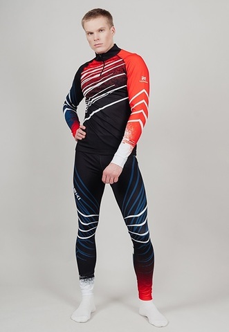 Лыжный гоночный костюм Nordski Pro унисекс black-red