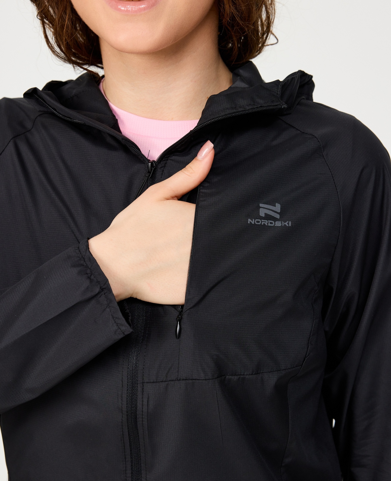 Женская спортивная ветровка Nordski Easy Run black - 9
