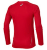 Asics LS Crew Мужская рубашка для бега красная - 3