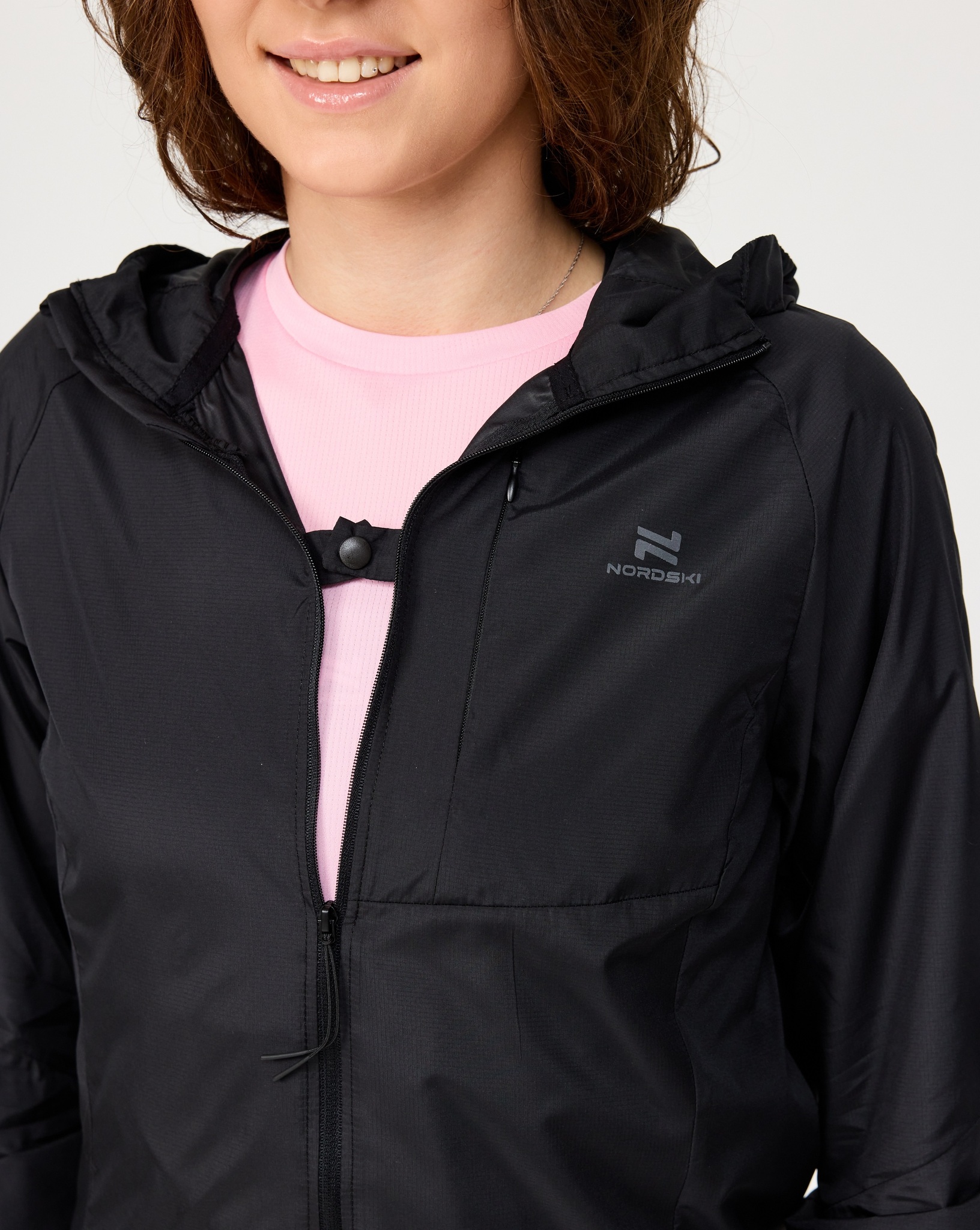 Женская спортивная ветровка Nordski Easy Run black - 10