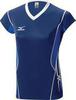 Футболка волейбольная Mizuno Premium W&#39;S Cap Sleeve синяя - 1