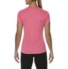ASICS STRIPE SS TOP женская спортивная футболка розовая - 2