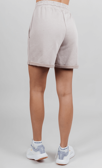 Женские спортивные шорты Nordski Outfit beige - 5