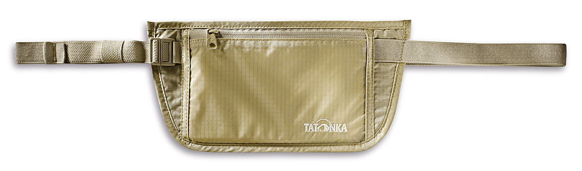 Tatonka Skin Document Belt – Natural Leather Security Pouch For Travel