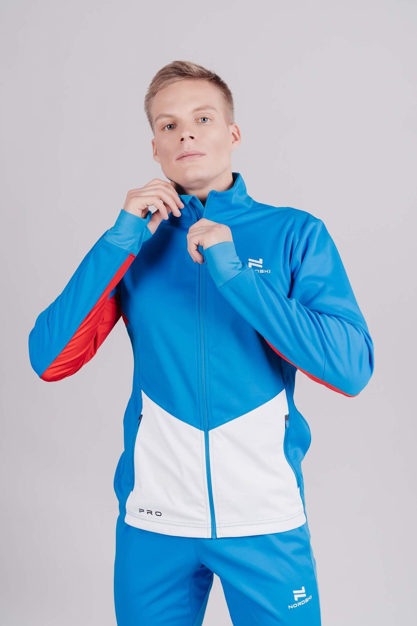 Мужская тренировочная лыжная куртка Nordski Pro RUS - 3