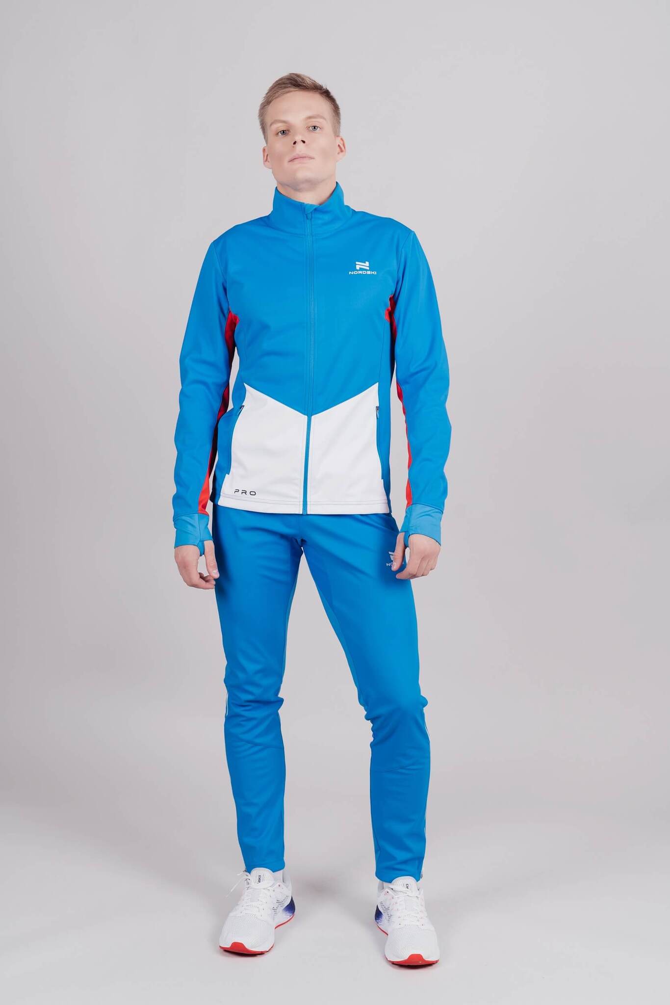 Мужская тренировочная лыжная куртка Nordski Pro RUS - 8