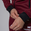 Nordski Jr Pro разминочная куртка детская бордо - 7