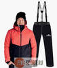 Nordski Montana Premium лыжный костюм зимний мужской Red-Black - 1