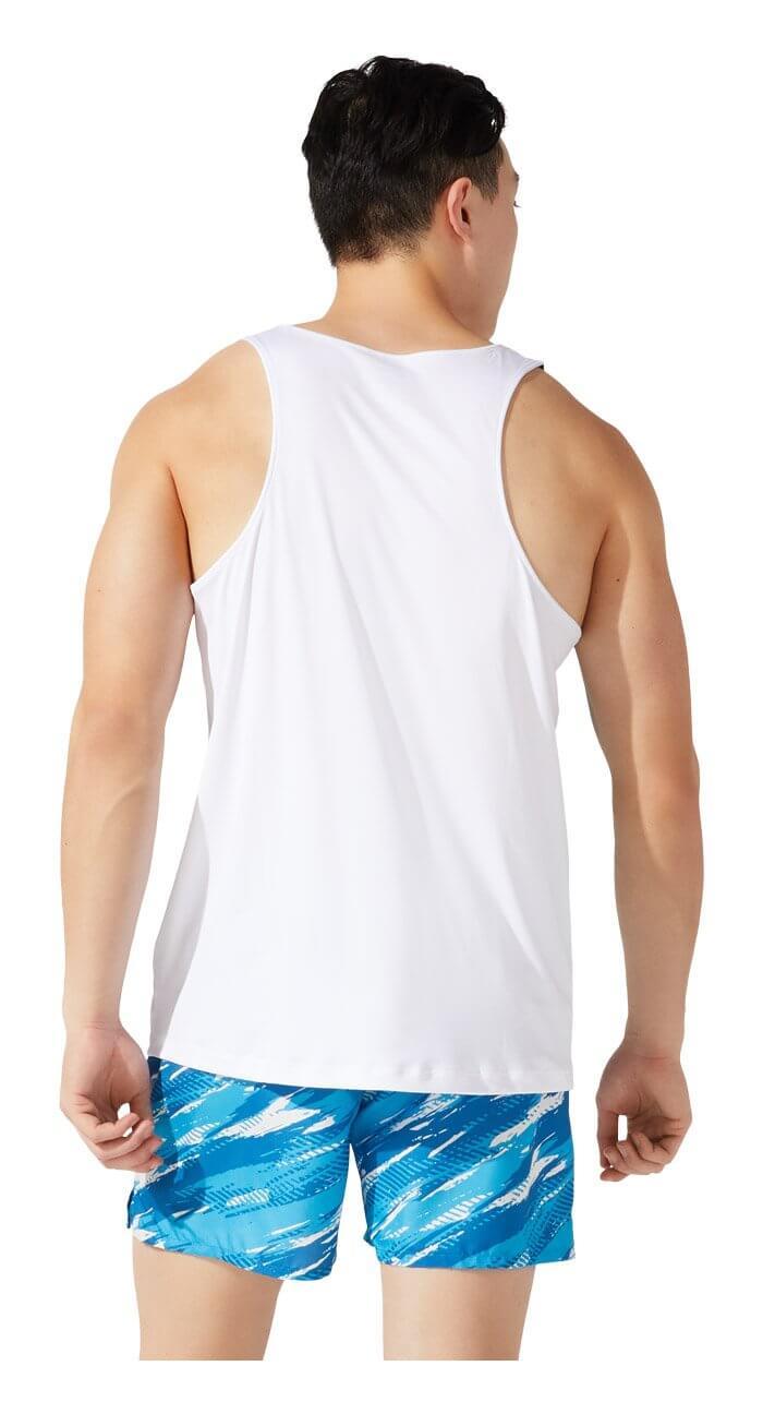 Asics Noosa Singlet майка для бега мужская голубая - 3