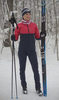 Nordski Premium разминочный лыжный костюм женский pink-blueberry - 3
