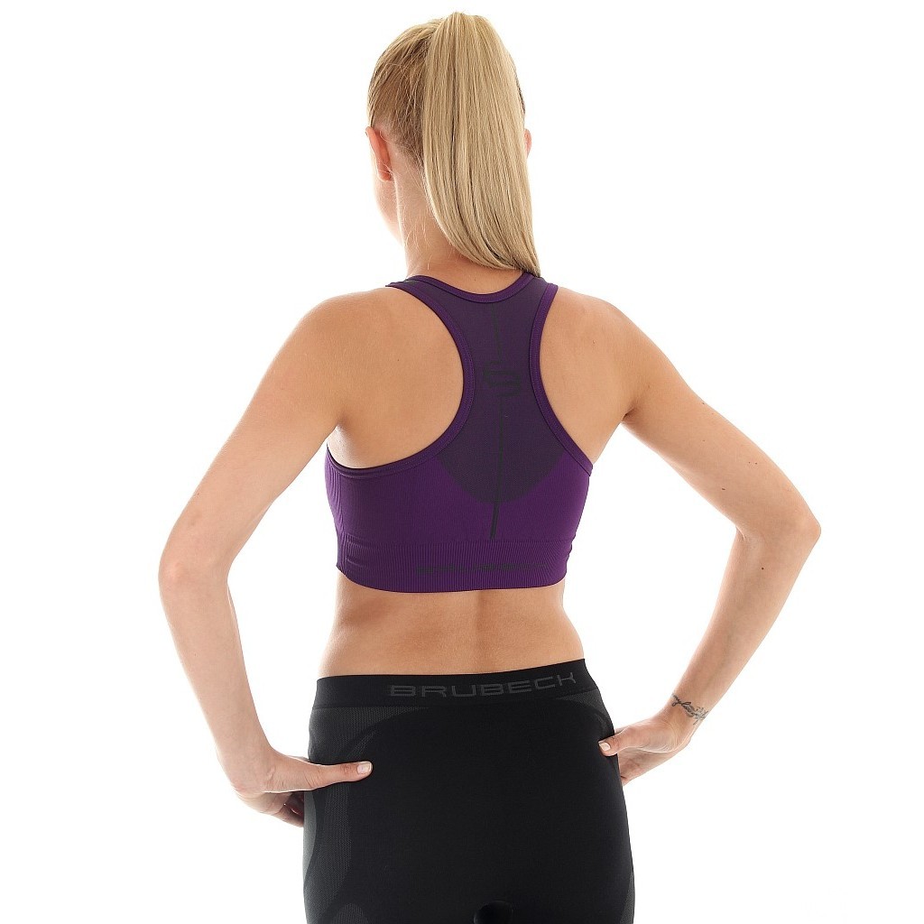 Brubeck Thermo спортивный топ женский фиолетовый - 2