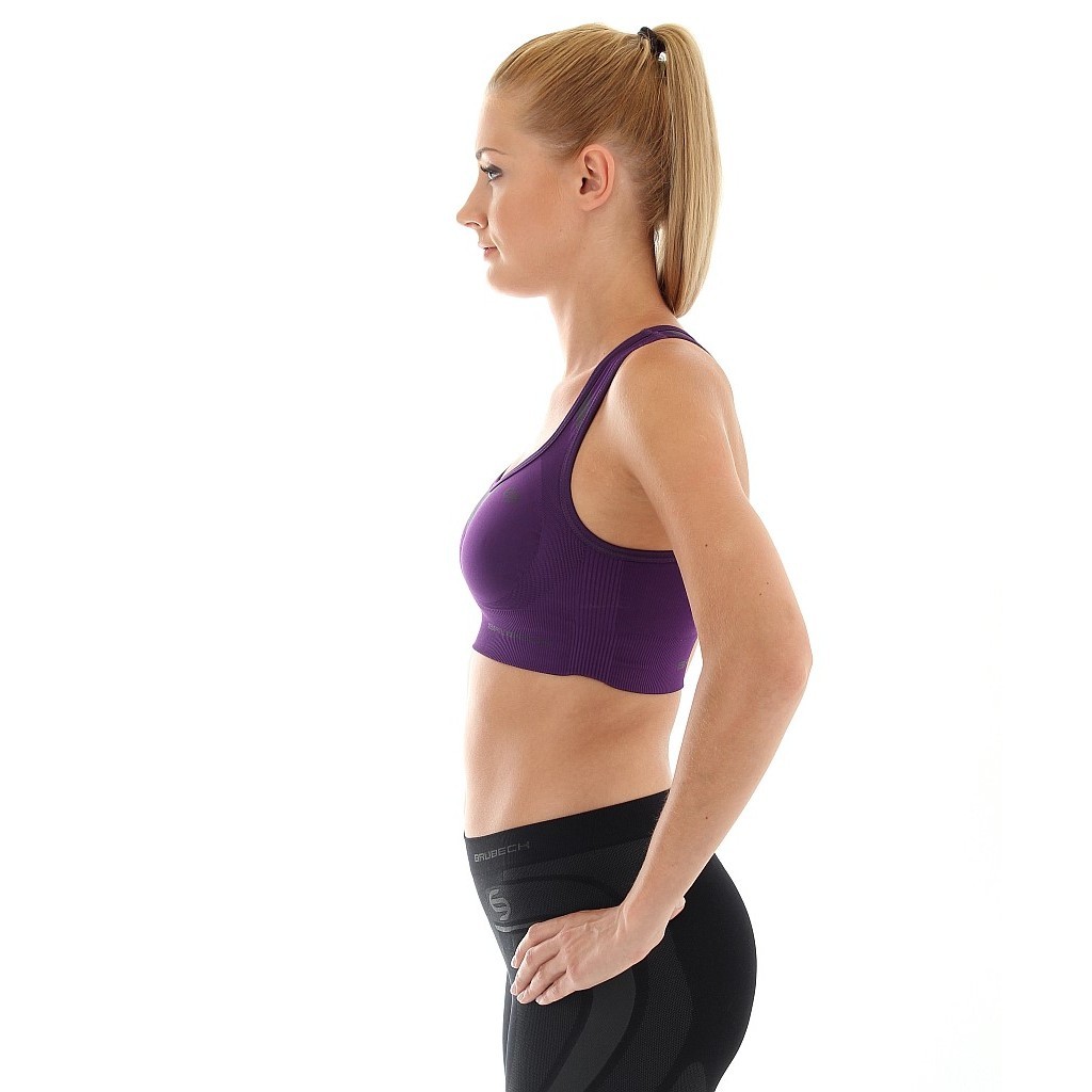 Brubeck Thermo спортивный топ женский фиолетовый - 4