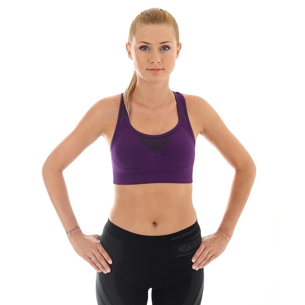 Brubeck Thermo спортивный топ женский фиолетовый