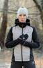 Женская тренировочная куртка с капюшоном Nordski Hybrid Hood black-grey - 1