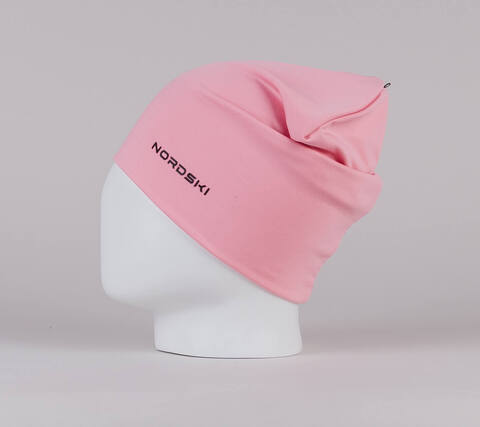 Тренировочная шапка Nordski Train Long candy pink