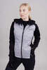 Женская тренировочная куртка с капюшоном Nordski Hybrid Hood black-grey - 5