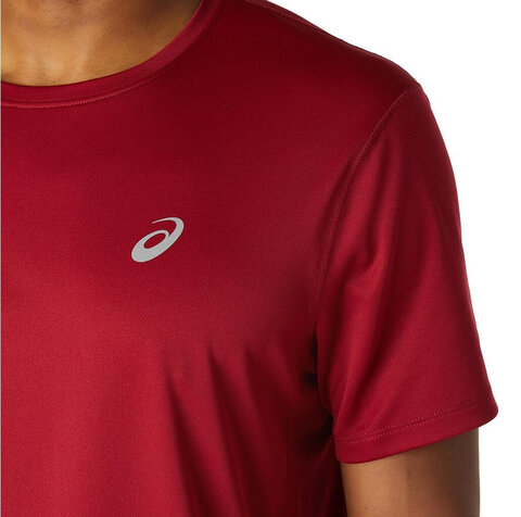 Asics Katakana Ss Top футболка для бега мужская красная
