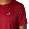 Asics Katakana Ss Top футболка для бега мужская красная - 4