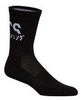 Asics 2ppk Katakana Sock носки беговые черные-белые - 2