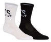 Asics 2ppk Katakana Sock носки беговые черные-белые - 1